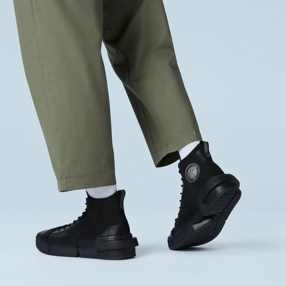 Converse All Star Disrupt CX Hi Triple Black Suede - Picture 5 of 13